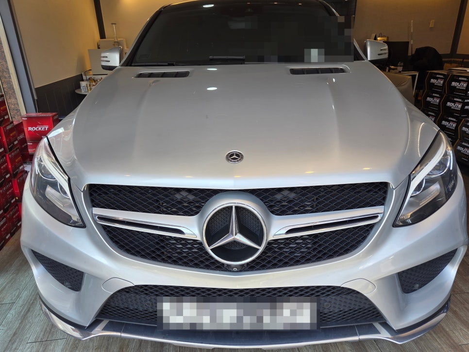 벤츠 GLE 350D 배터리 교체, 부산 북구 덕천동 매장