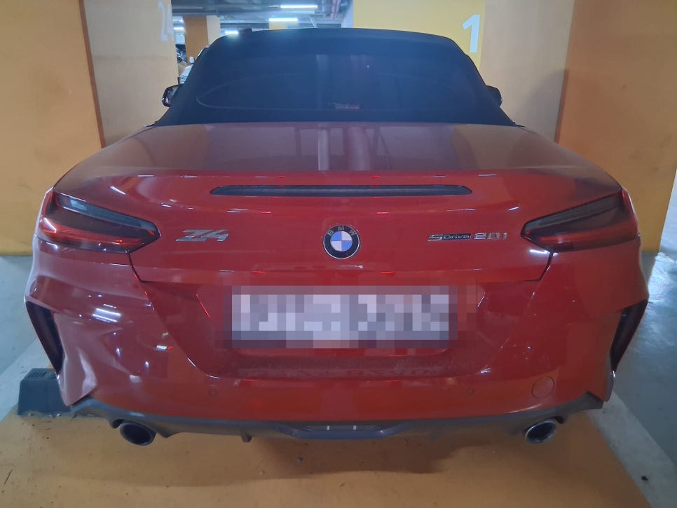 연제구 거제동 BMW Z4 배터리 교체 작업 사진