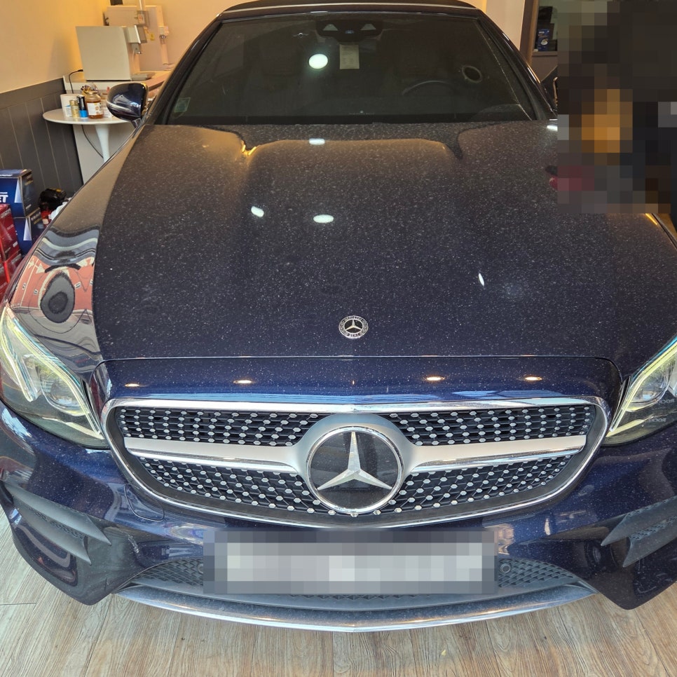 벤츠 E220 카브리올레 배터리 교체, 부산 북구 덕천동 매장